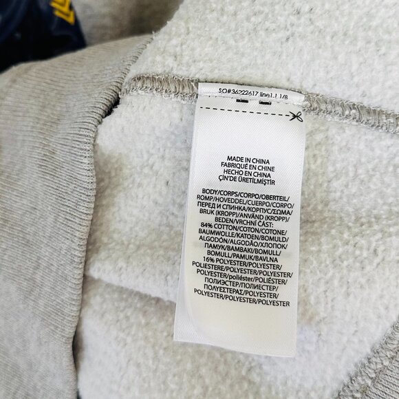 🐻 Polo 🐻 Ralph Lauren Women's Sailor Polo Bear Light Grey Sweatshirt, L - Picture 6 of 8